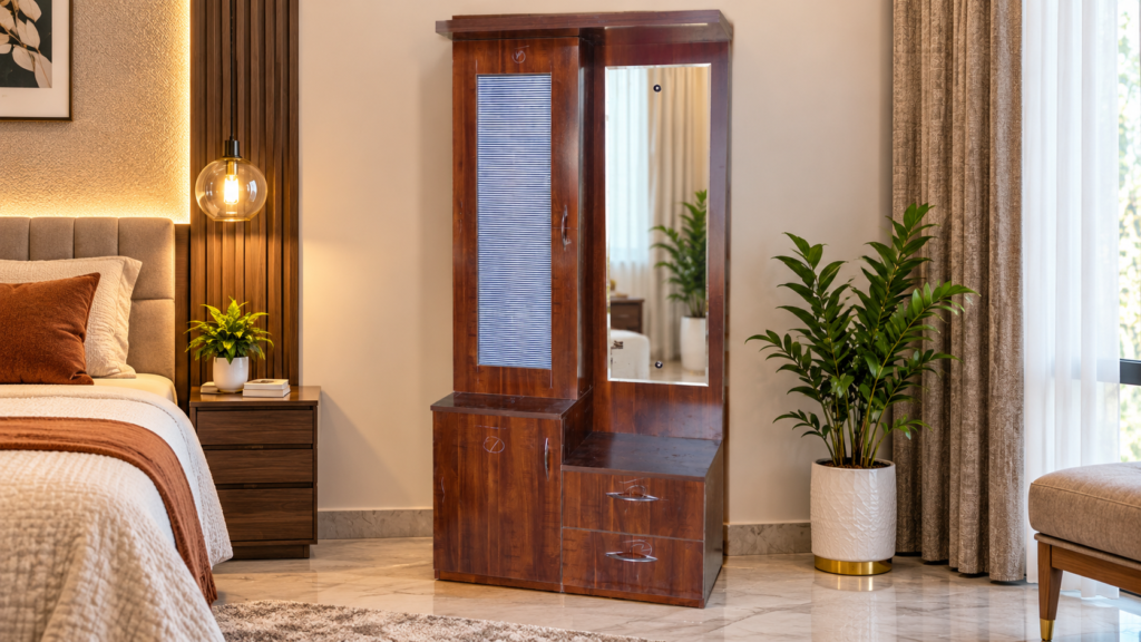 Wooden dressing table unit by Tuba Furniture