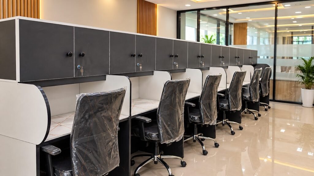 New workstations ready for delivery by Tuba Furniture, Pune